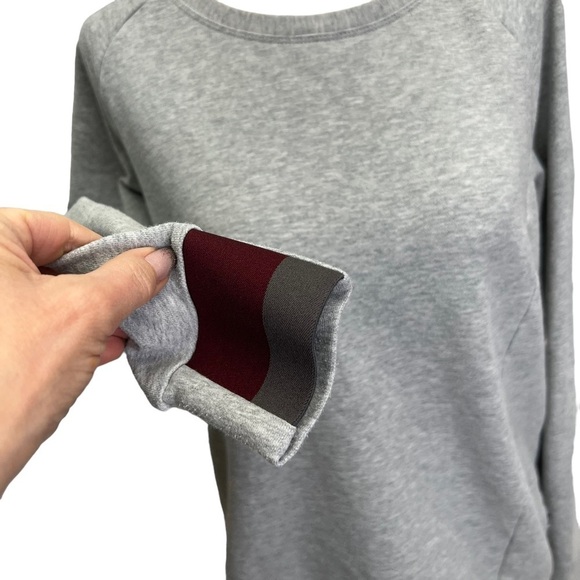 The North Face❤️Grey Jersey Crew Neck Sweatshirt Size M - Picture 4 of 15